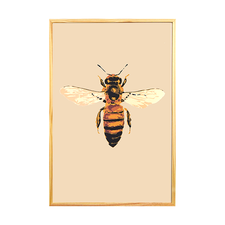 Honey Bee, 24” x 36